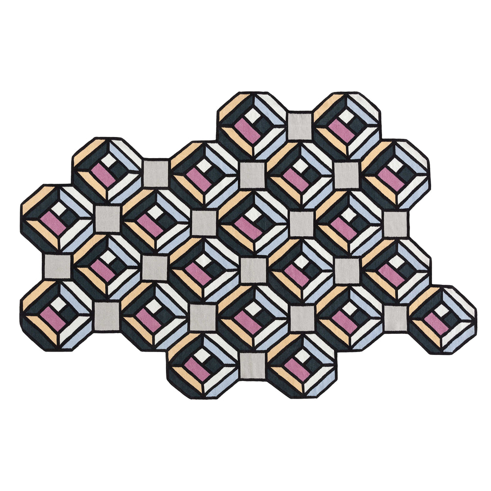 Kilim Parquet Tetragon Rug