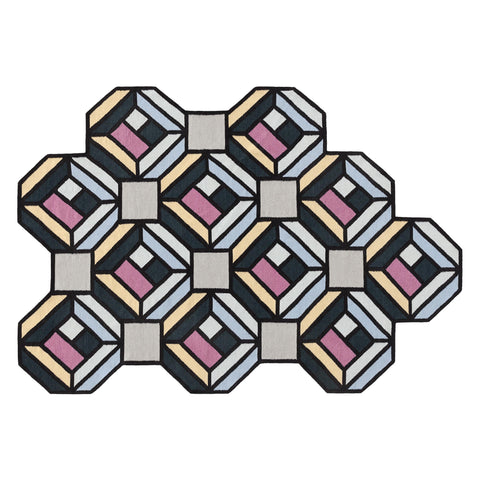 Kilim Parquet Tetragon Rug
