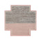 Mangas Space Square Plait Rug  option Pink