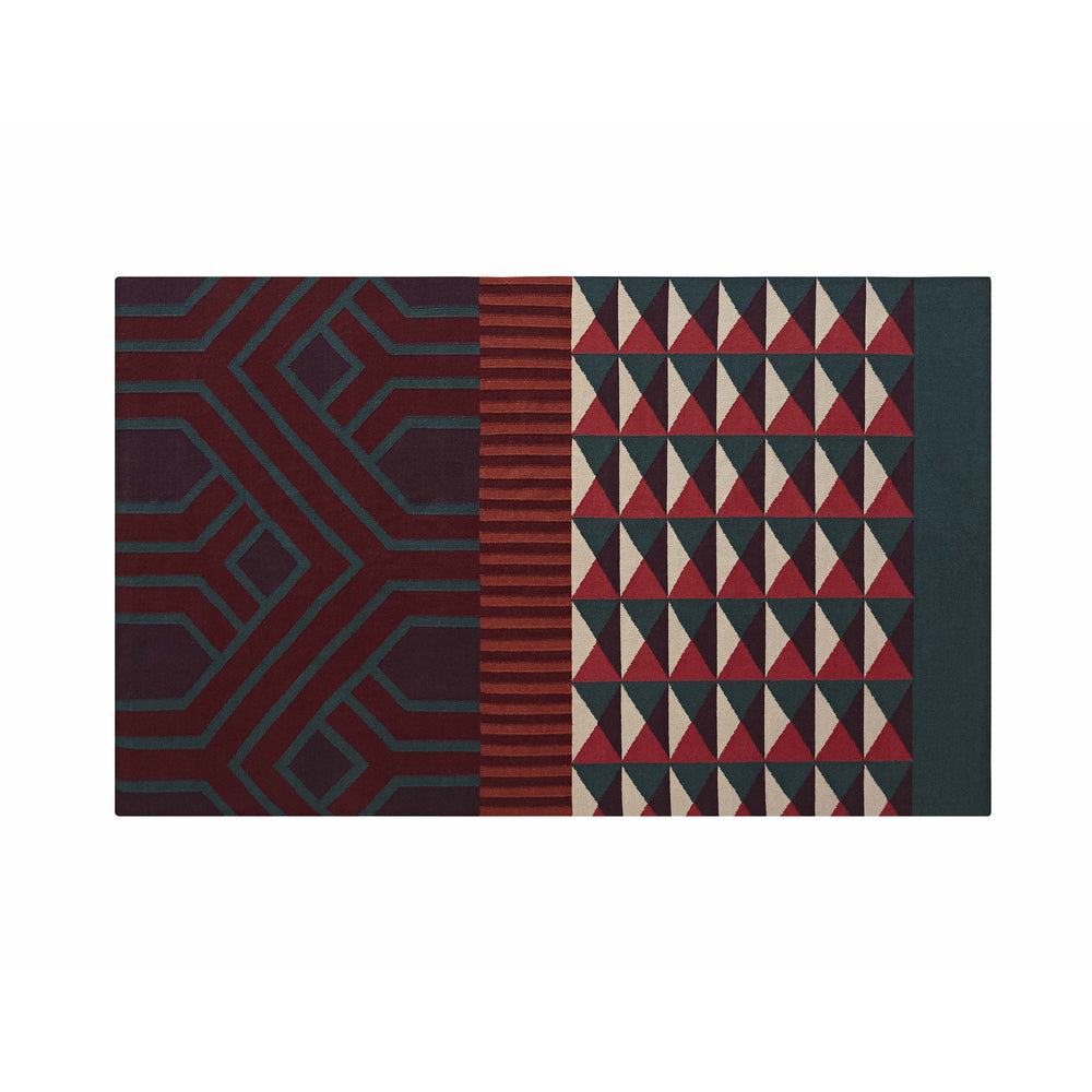 Ndebele Red Rug