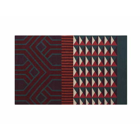 Ndebele Red Rug
