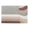 Nuances Curve Rug  option Burgundy