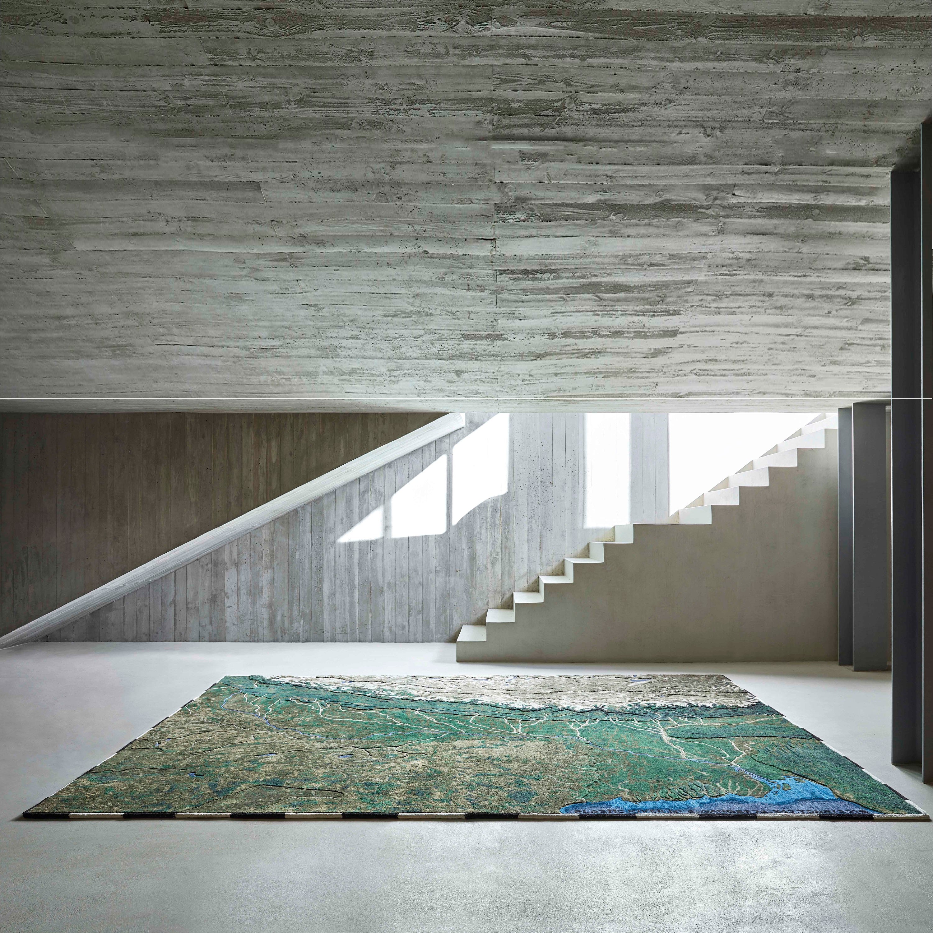 GAN Rugs Plastic Rivers Ganges Rug - 2Modern