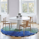 Plastic Rivers Niger Round Rug