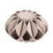 Ruff High Pouf  option Grey