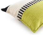 Rustic Chic Geo Pillow - Pistachio 1