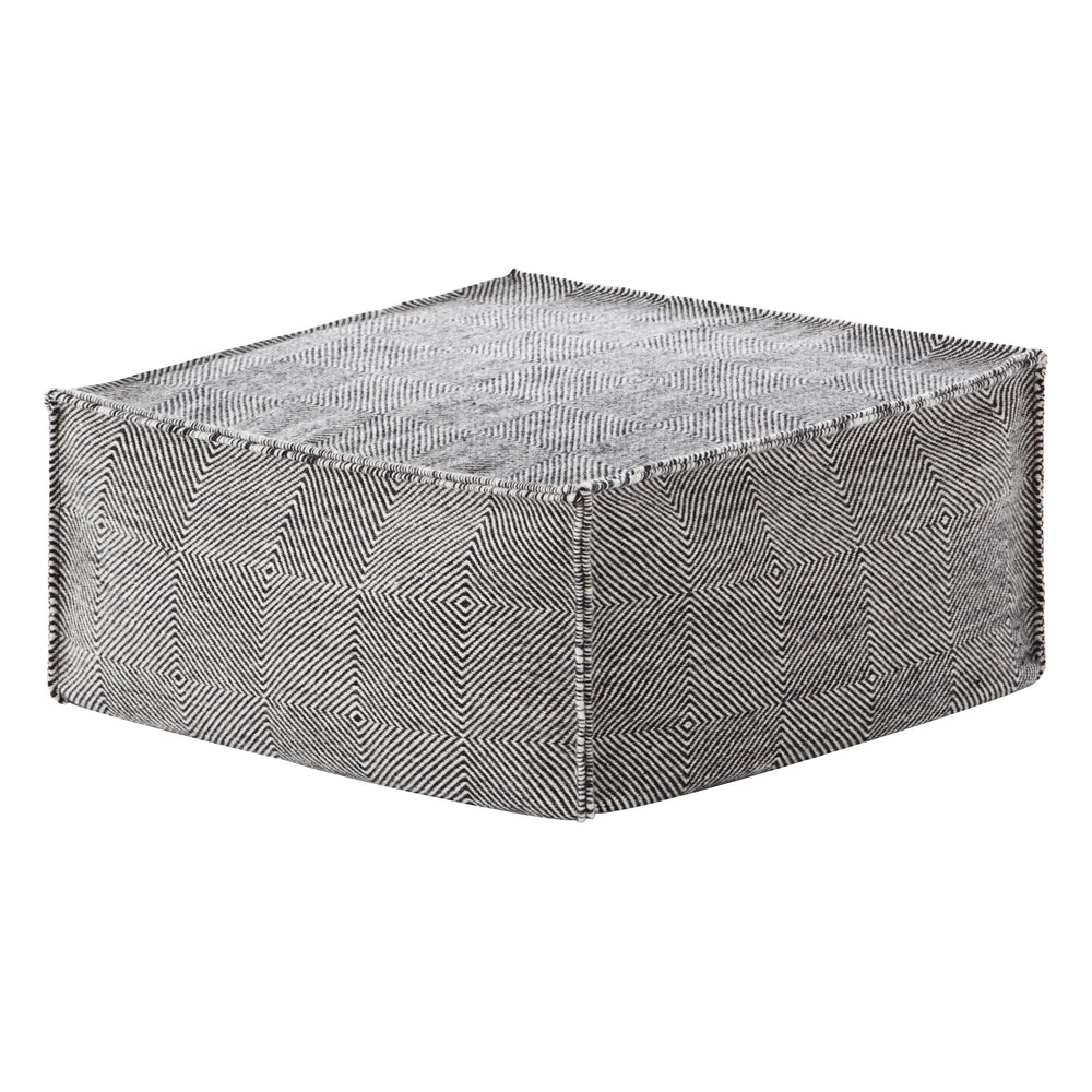 Sail Space Square Pouf