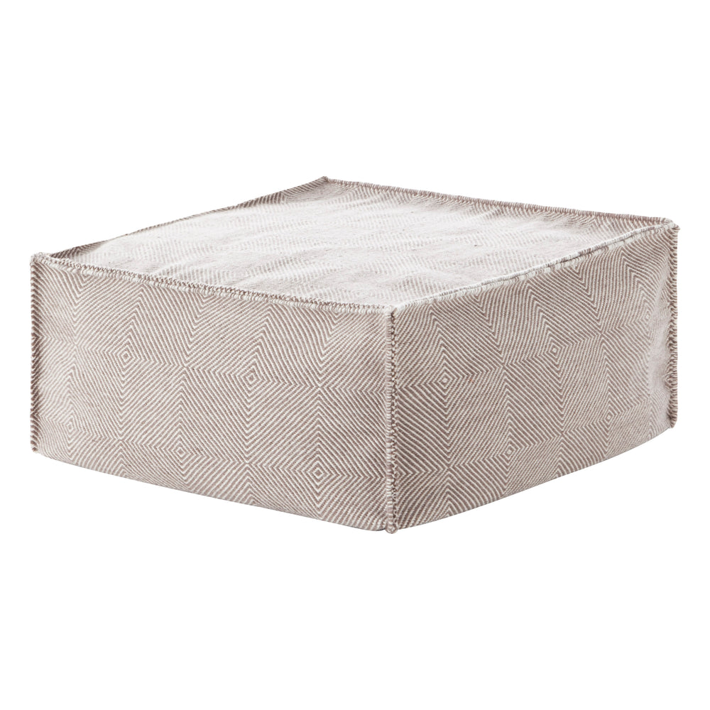 Sail Space Square Pouf