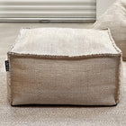 Sail Space Square Pouf