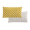 Silai 24" x 14" Pillow  option Yellow-White