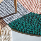 The Crochet Trio Mix Rug