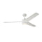 Armstrong LED Ceiling Fan  option Matte White with Matte White
