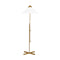 Kelly Wearstler Franklin Floor Lamp  option Burnished Brass