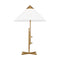 Kelly Wearstler Franklin Table Lamp  option Burnished Brass