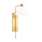 Kelly Wearstler Franklin Wall Sconce  option Burnished Brass