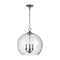 Lawler Round Pendant Light  option Chrome