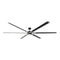 Loft Ceiling Fan  option Midnight Black