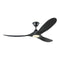 Maverick LED Ceiling Fan  option Matte Black with Black