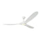 Maverick Max LED Ceiling Fan  option Matte White with Matte White