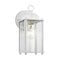 New Castle Outdoor Wall Light  option White