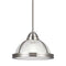 Pratt Street Prismatic Pendant Light  option Brushed Nickel