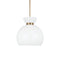 Kate Spade New York Londyn Round Pendant Light  option Milk White