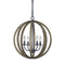 Sean Lavin Allier Pendant Light  option Four Lights