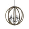 Sean Lavin Allier Pendant Light  option Six Lights