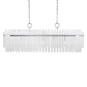 Chapman and Myers Beckett Linear Chandelier