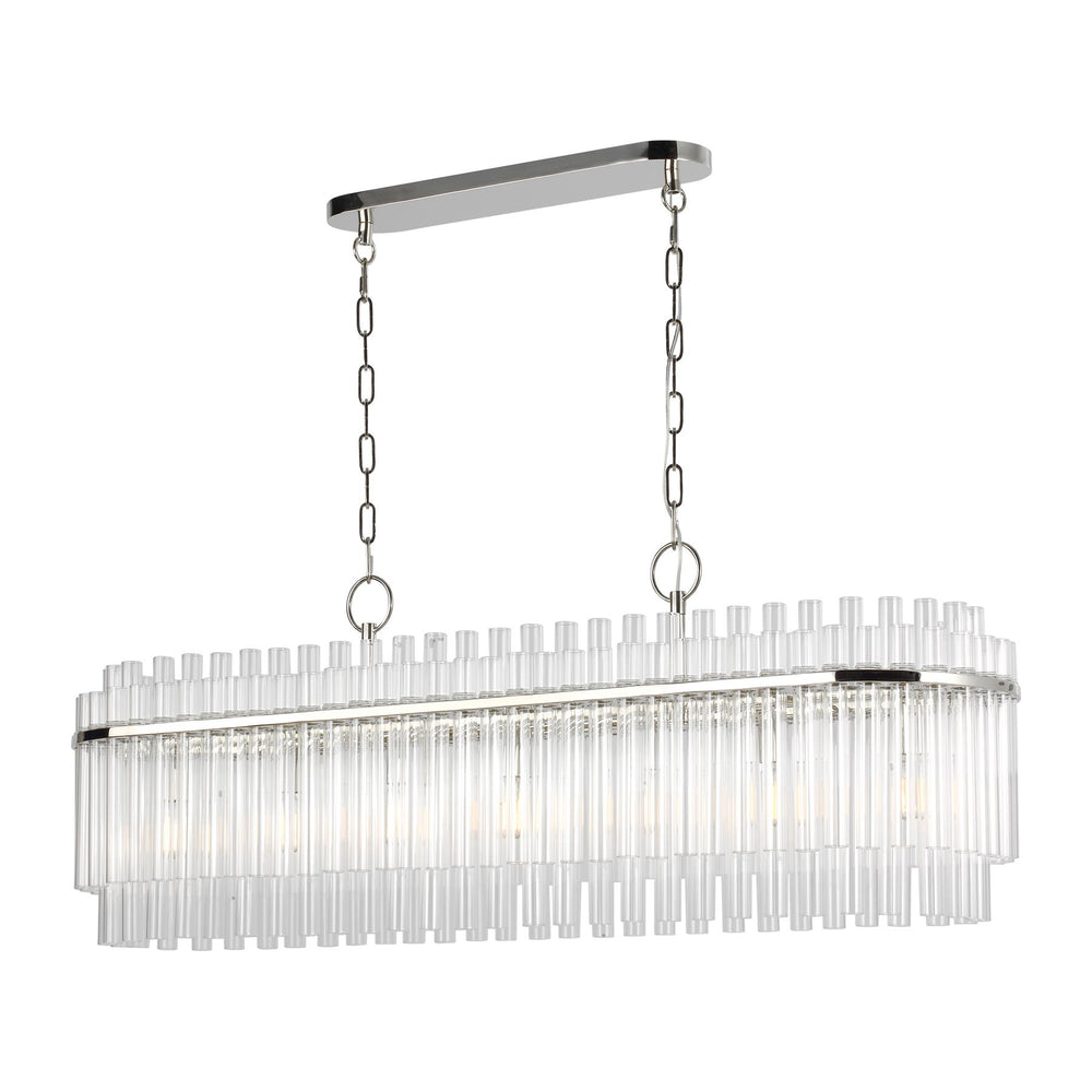 Chapman and Myers Beckett Linear Chandelier