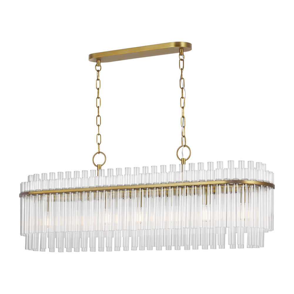 Chapman and Myers Beckett Linear Chandelier