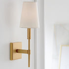 Thomas O'Brien Beckham Classic Wall Sconce - Fabric Shade