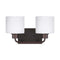 Canfield Bath / Wall Light  option Two Lights