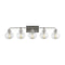 Sean Lavin Clara 5 Light Bath Light  option Satin Nickel