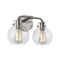 Sean Lavin Clara Bath Light  option Satin Nickel