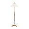 Kelly Wearstler Franklin Floor Lamp  option Burnished Brass with Deep Bronze