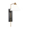 Kelly Wearstler Franklin Wall Sconce  option Burnished Brass with Deep Bronze