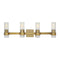 Chapman and Myers Geneva Bathroom Vanity Light  option Four Lights