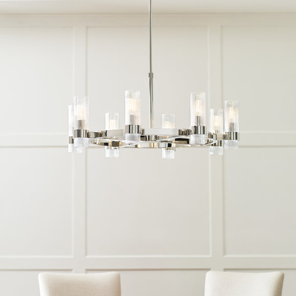 Chapman and Myers Geneva Chandelier