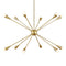 ED Ellen DeGeneres Jax Chandelier  option 12 Lights