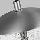 Leo Globe Pendant Light - Clear Seeded Glass