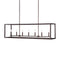 Moffet Street Island Pendant Light  option Seven Lights