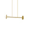 Kelly Wearstler Nodes Linear Chandelier  option Two Lights