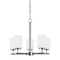 Oslo Single Tier Chandelier  option Five Lights