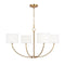 Kate Spade New York Sawyer Chandelier  option Four Lights