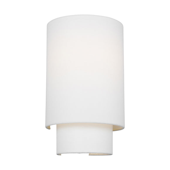 Visual Comfort Studio Sawyer 2 Light Burnished Brass Wall Sconce