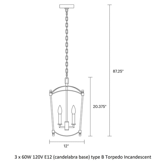 Sean Lavin Thayer Chandelier