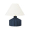 Kelly Wearstler Veneto Table Lamp  option Matte Medium Blue Wash