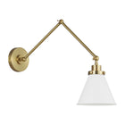 Chapman and Myers Wellfleet Cone Task Wall Sconce