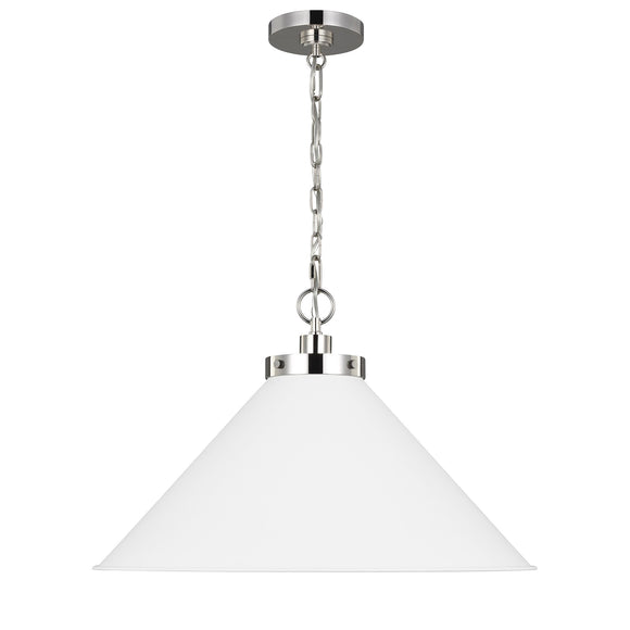 Chapman and Myers Wellfleet Wide Pendant Light